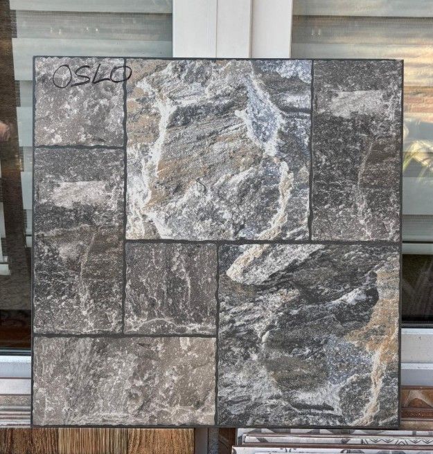 $ 16.990  M2 PORCELANATO OSLO  60x60 CMS                                        CAJA 1,44 M2