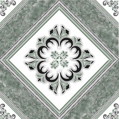 $8.990 M2 CERAMICA GEOMETRIC VERDE  45X45 CMS        CAJA 2,32M2