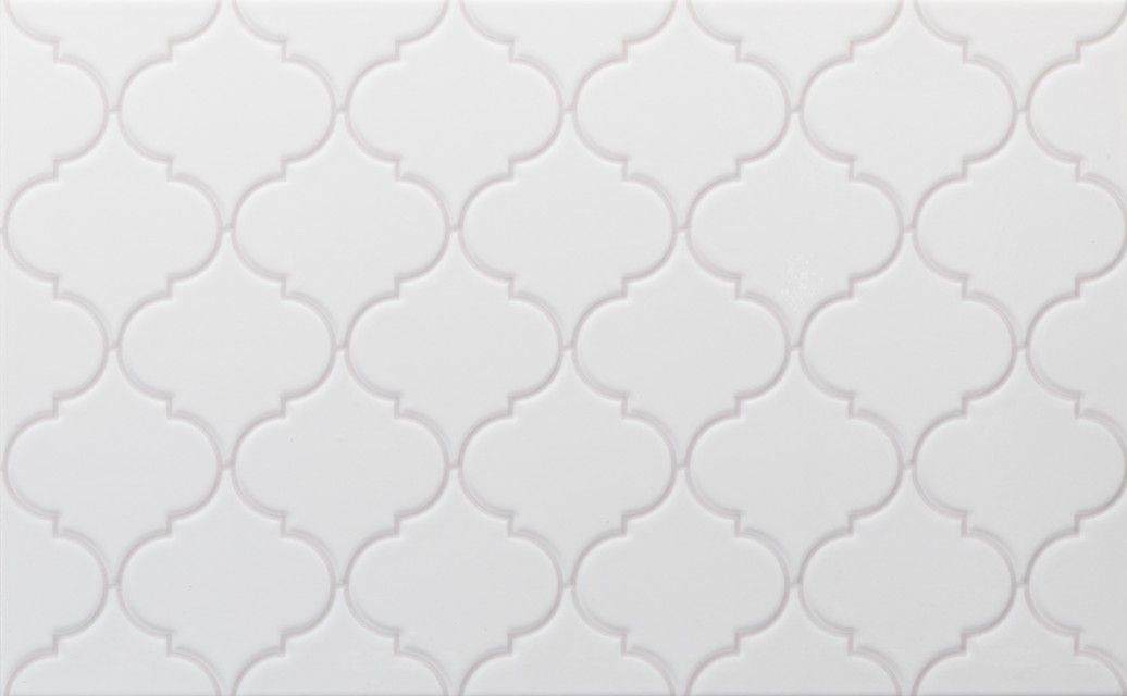 $8.490 M2 CERAMICA MARROQUI BLANCO LBOS1110W 25X40 CM CAJA 1.5 M2