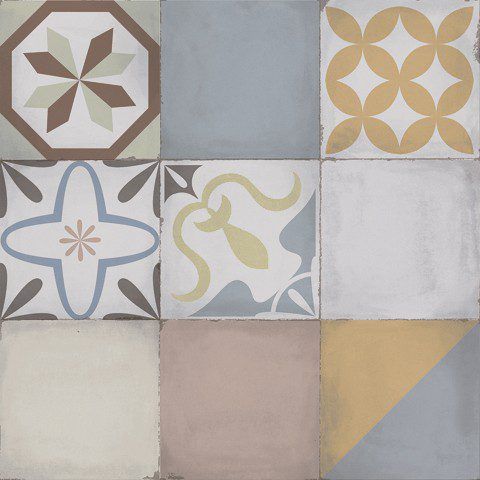 $9.990 M2 CERAMICA MOSAICO VECCHIO 46X46  CAJA 2.58 M2