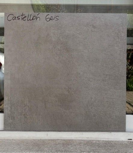 $13.990 M2  GRES PORCELANICO CASTELLON GRIS  60X60  CAJA 1.44 M2