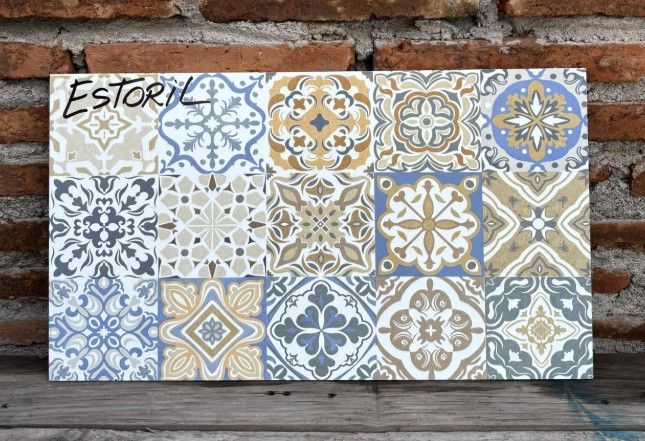 $9.990 M2 CERAMICA ESTORIL  31X56 CMS     CAJA 1.92 M2
