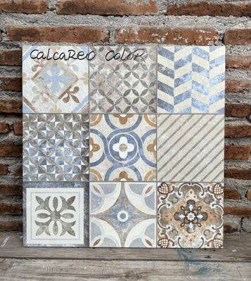 $ 9.990  M2 CERAMICA CALCAREO COLOR                    56X56  CMS                                                   CAJA  2,17 M2