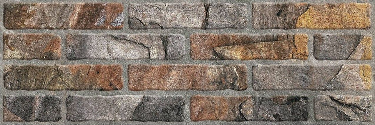 $ 16.990 M2 FACHALETA GRES PORCELANICO BARBATE SLATE 20X60 CM  CAJA 1.68 M2