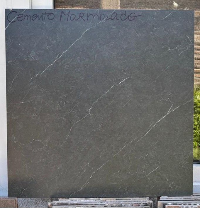 $ 16.990  M2 PORCELANATO CEMENTO MARMOLADO  60X60 CMS                                        CAJA 1,44 M2