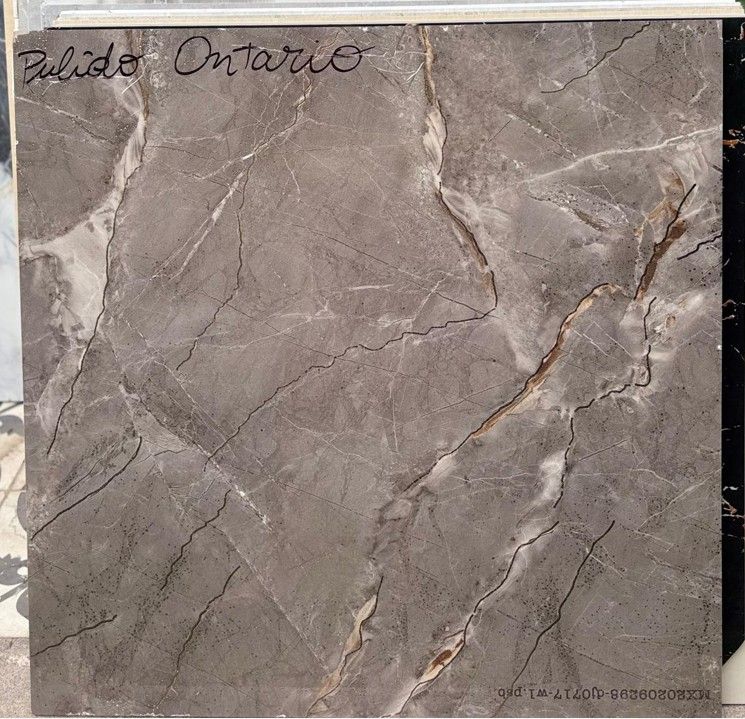 $15.990 M2  PORCELANATO PULIDO ONTARIO  60X60 CMS  CAJA 1,44 M2