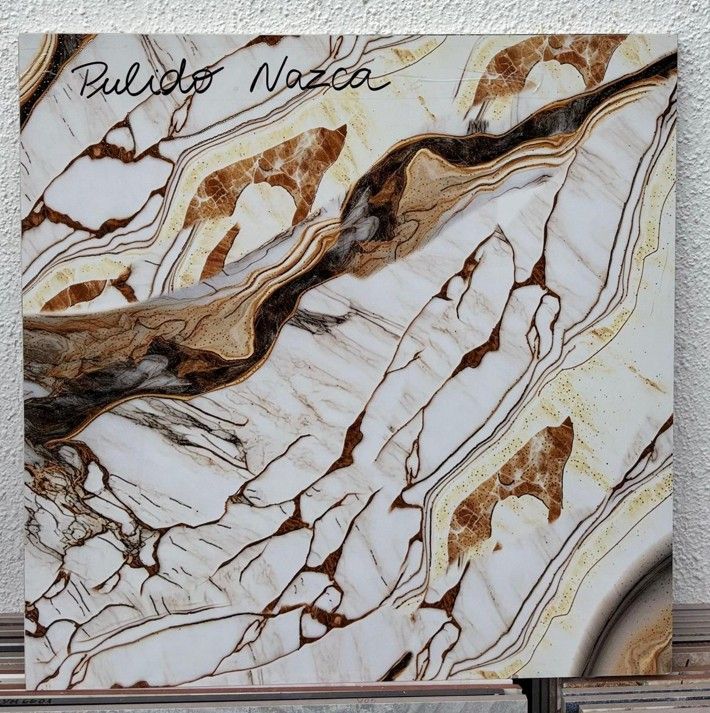 $15.990 M2  PORCELANATO PULIDO NAZCA 60X60 CMS  CAJA 1,44 M2