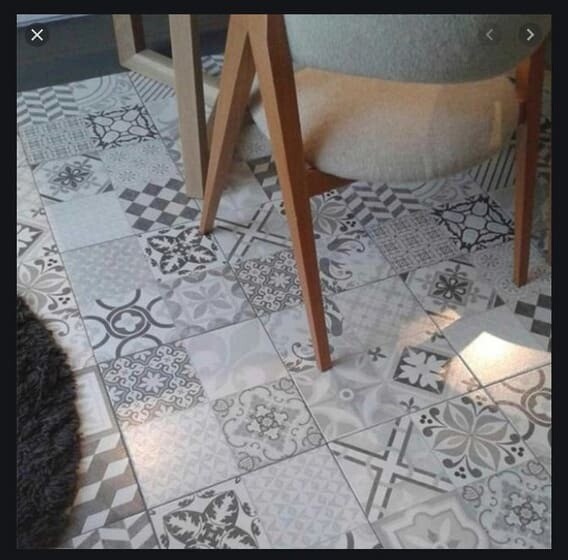 $9.990 M2 CERAMICA CALCAREO GRIS 56X56 CMS         CAJA 2,17 M2