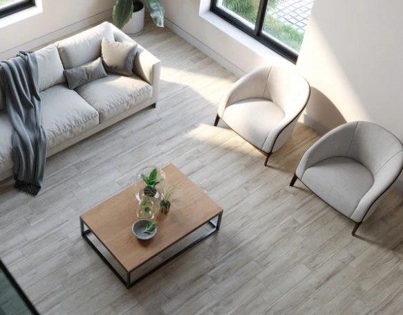 $ 10.990 M2 GRES CERAMICO FOREST ICE 15,4X60 CMS    CAJA 1,56 M2