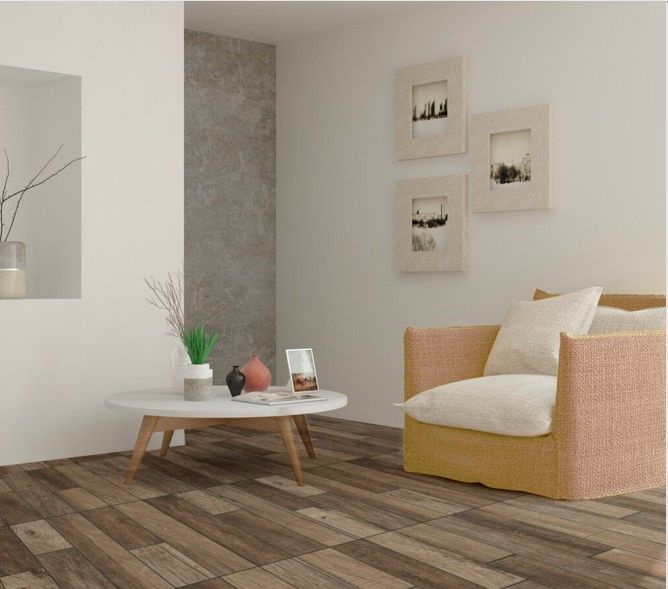 $ 8.990 M2 CERAMICA BILOBA MARRON 51X51 CMS CAJA 2,08 M2