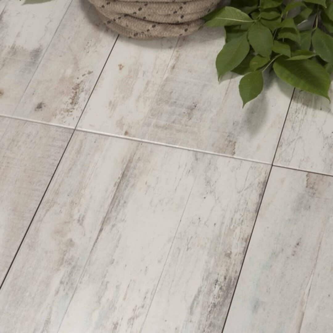 $9.990  M2 CERAMICA MADERA LENGA BIANCO 31X53 CMS                                                  CAJA 1,65M2