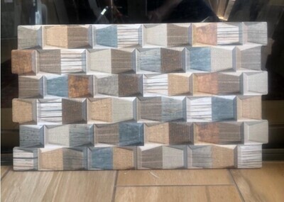 $ 12.990 M2 FACHALETA GRES PORCEL. PRISMA DECOR 31X54 CMS  CAJA 1,34 M2