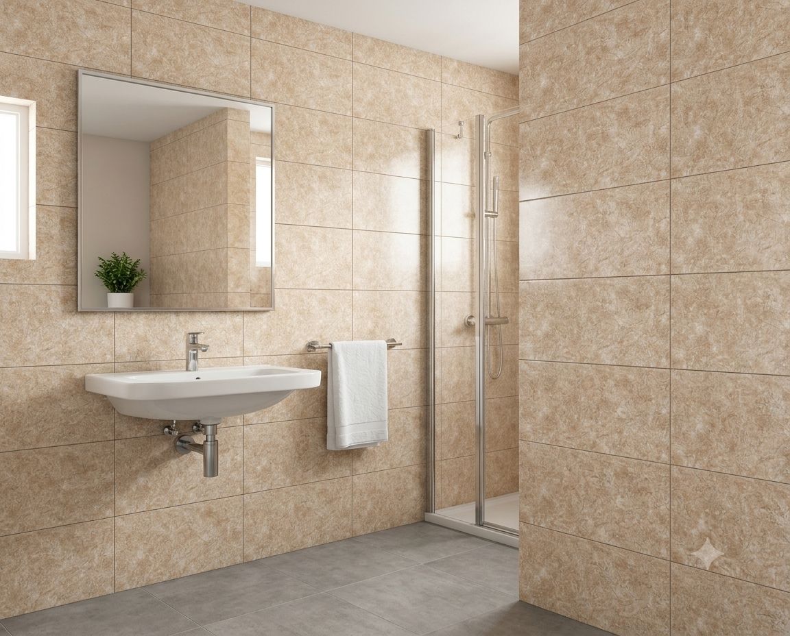 $ 7.990 M2 CERAMICA MARINO BEIGE  25X35 CMS  CAJA 2,22 M2