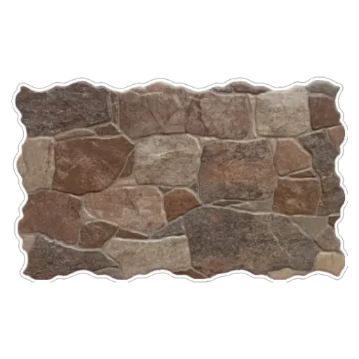 $ 16.990 M2 FACHALETA GRES PORCELANICO BENASQUE GRIS BRILLO 33X55 CMS  CAJA 1.63 M2