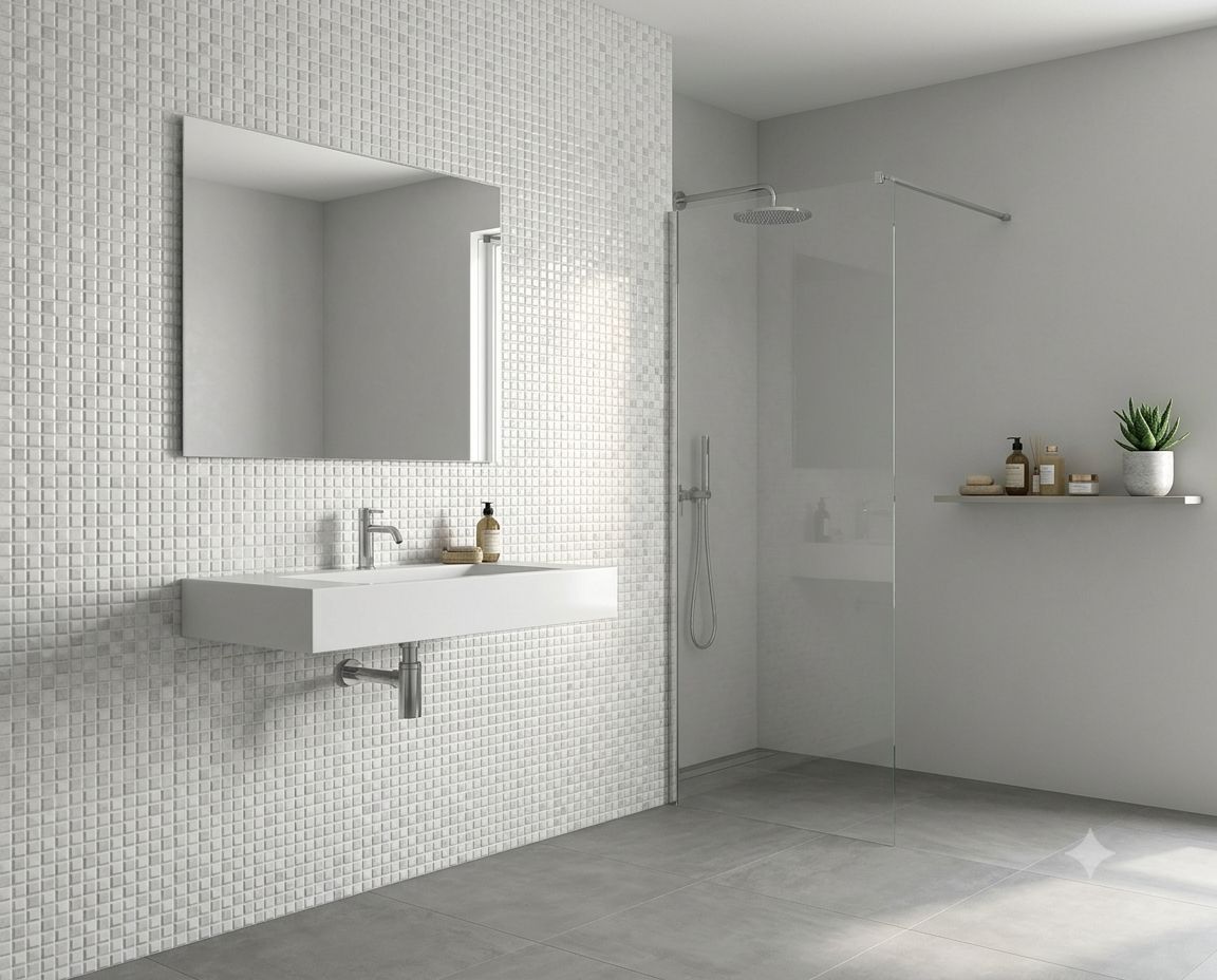 $7.990 M2 CERAMICA MINI PASTILLAS     25X40 CMS               CAJA 1.5  M2