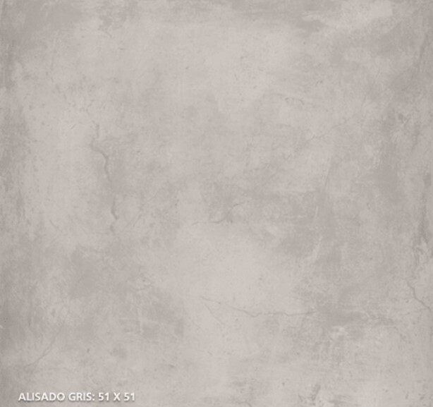 $ 7.990 M2   CERAMICA ALISADO GRIS                     51X51 CMS                      CAJA 2.08 M2