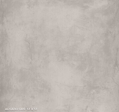 $ 8.990 M2   CERAMICA ALISADO GRIS                     51X51 CMS                      CAJA 2.08 M2