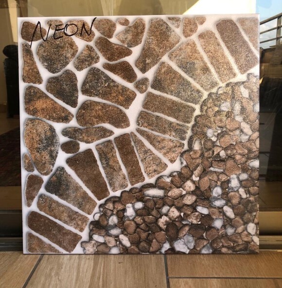 $ 8.990 CERAMICA NEON  45X45 CMS   CAJA 2.0 M2