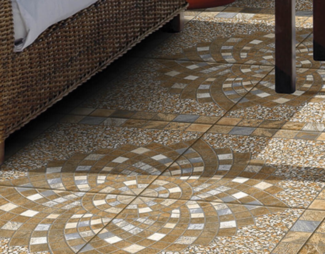 $ 8.990 M2 CERAMICA CHALET  45X45 CMS CAJA 2,25M2