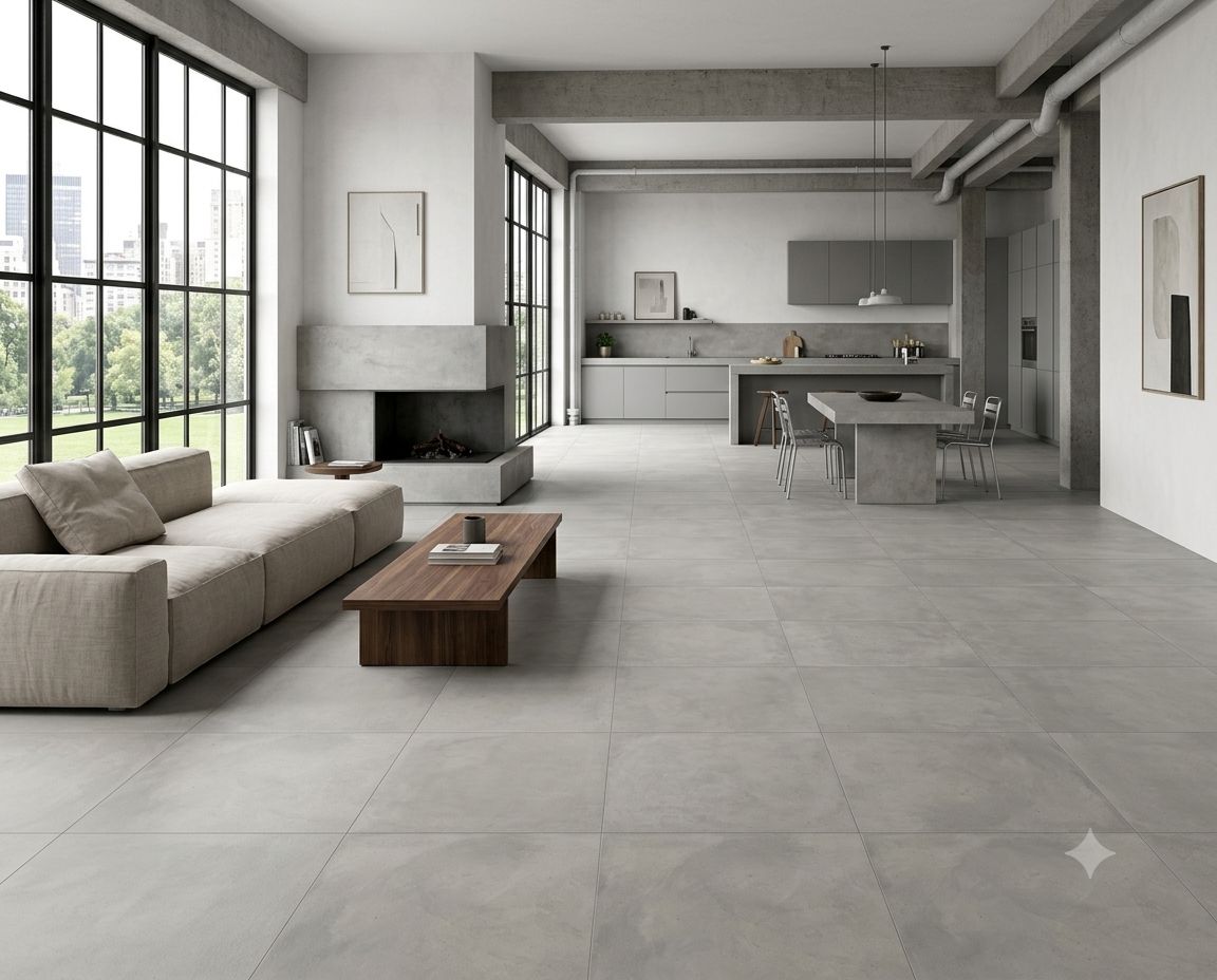 $9.990 M2 CERAMICA CIMENTO CINZA  57X57 CMS             CAJA 2,30 M2
