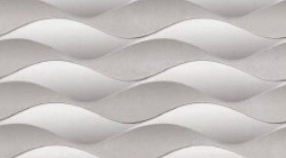 $ 9,990  M2 CERAMICA ONDAS BL  33X57 CMS CAJA 2.5 M2