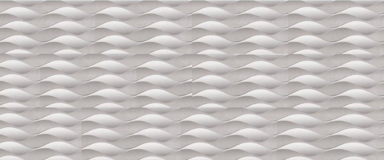 $ 9,990  M2 CERAMICA ONDAS BL  33X57 CMS CAJA 2.5 M2