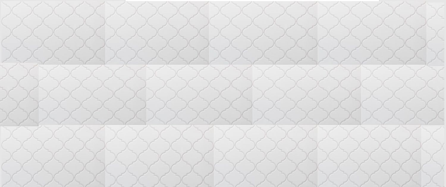 $8.990 M2 CERAMICA MARROQUI BLANCO 25X40 CMS CAJA 1.5 M2