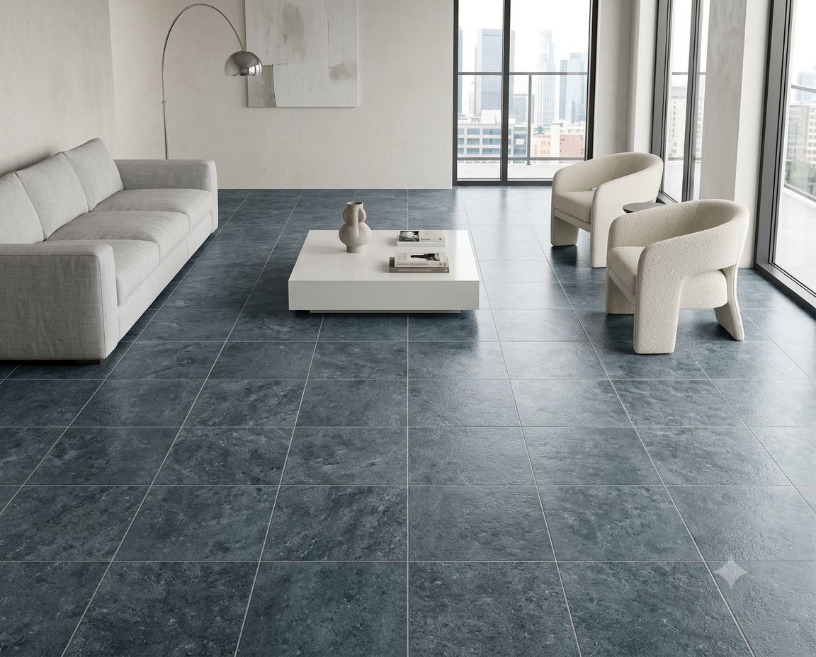 $7.990 M2 CERAMICA NORMANDIA AZUL 2.0  36X36 CMS  CAJA 2.68  M2
