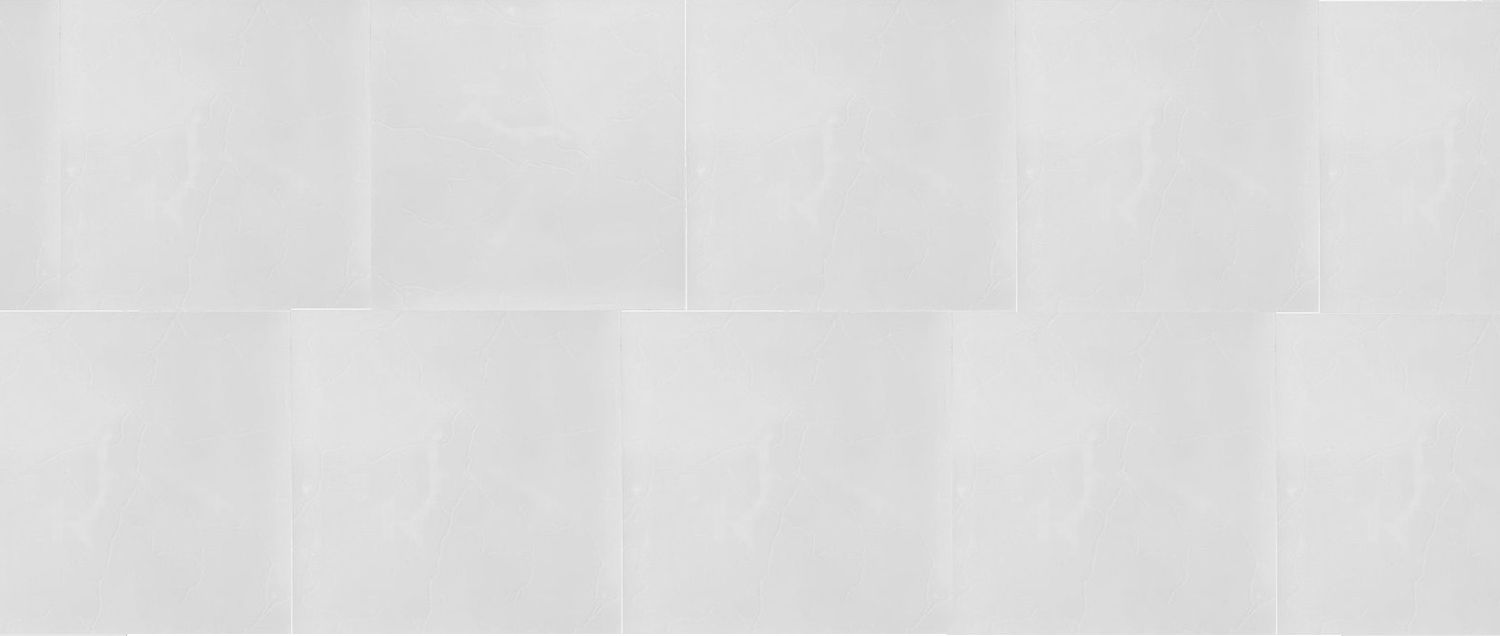 $ 13.990 M2 GRES PORCELANICO BRILLANTE BIANCO 60X60 CMS  CAJA 1.44 M2