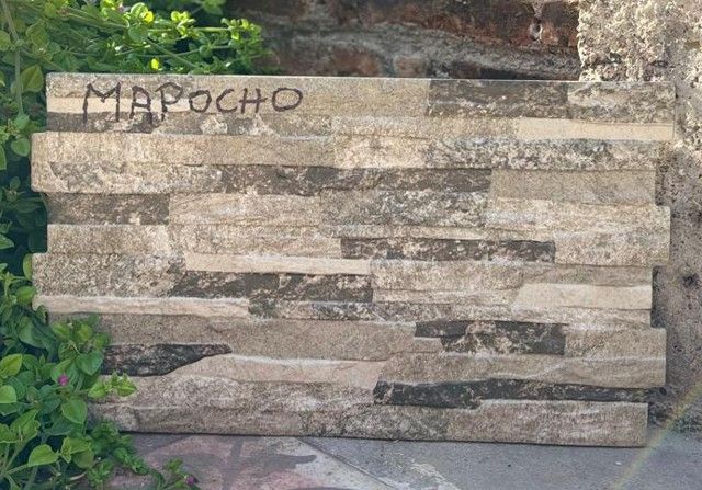 $ 11.990 M2 FACHALETA  GRES PORCEL. OASIS MAPOCHO 31X54 CMS  CAJA 1,51 M2