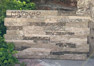 $ 11.990 M2 FACHALETA  GRES PORCEL. OASIS MAPOCHO 31X54 CMS  CAJA 1,51 M2