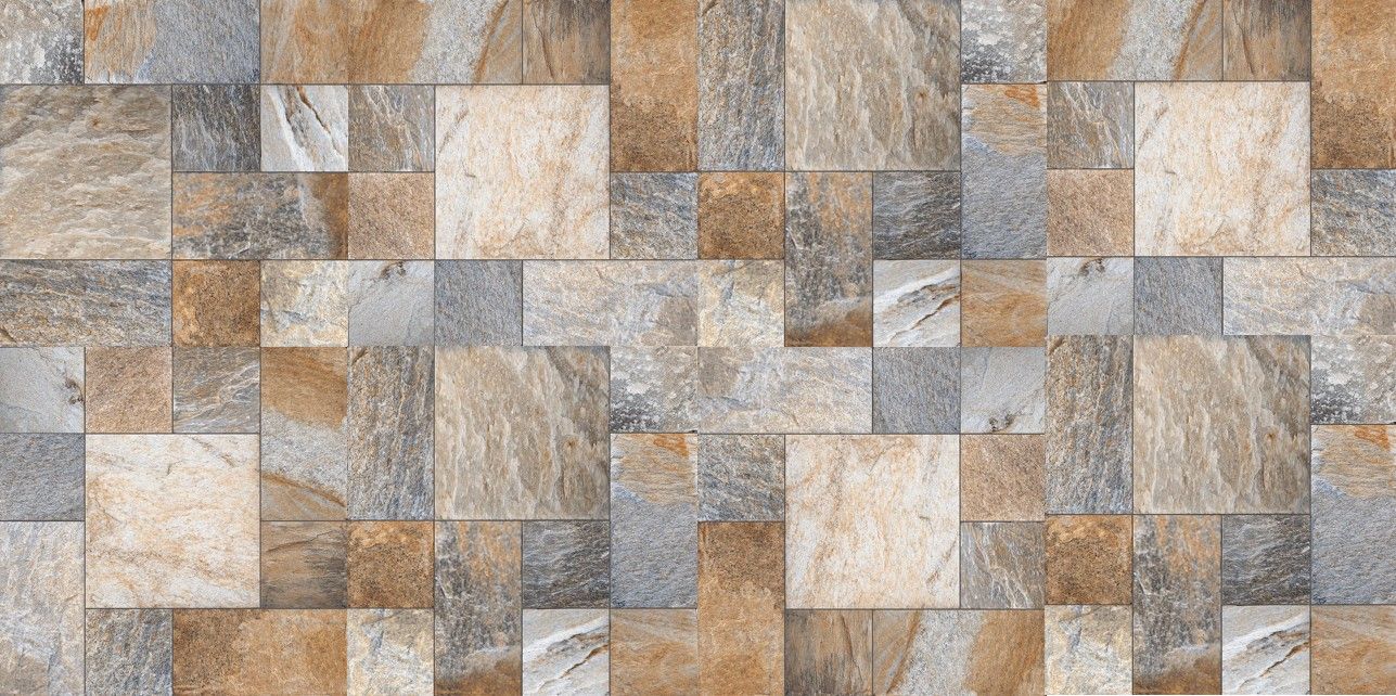 $ 8.990 M2 CERAMICA PIEDRA PLANA COLOR  41X41 CMS   CAJA 2,0 M2