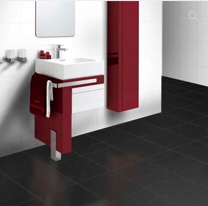 $ 7.990 M2 CERAMICA NEGRO PLUS  35X35 CMS  CAJA 2.20  M2