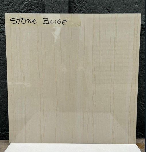 $11.990 M2  PORCELANATO  PULIDO STONE BEIGE JS6835 60X60 CMS  CAJA 1,44 M2