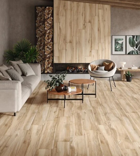 $ 13.990 M2  GRES CERAMICO BAITA   25 CM X 1.10 MT CAJA 1.92 M2
