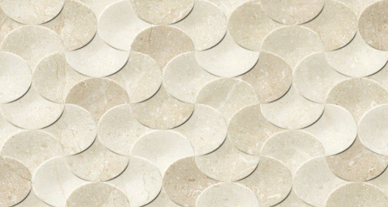 $ 8.990 M2 CERAMICA LYRIO BEGE DECO  33X59 CMS  CAJA 2.3 M2