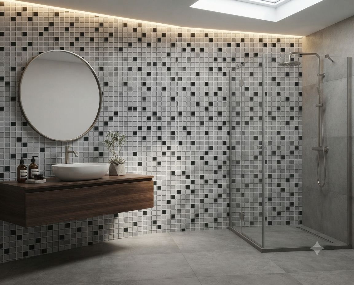 $ 8,990  M2 CERAMICA PASTILHA CINZA       33X59  CMS              CAJA 2.30 M2