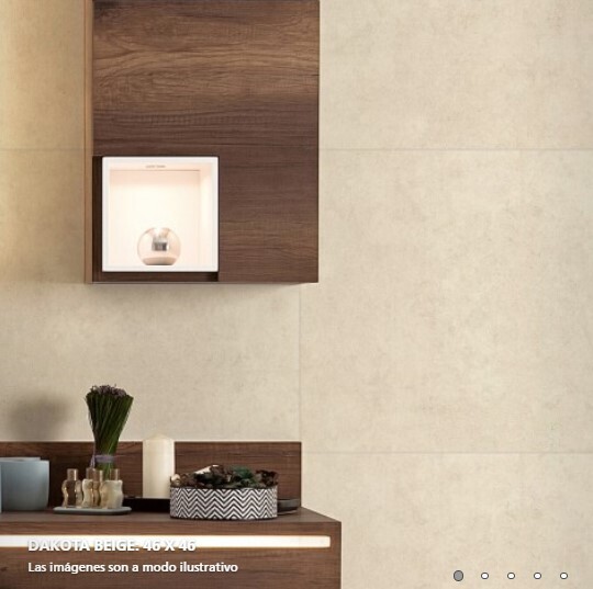 $8.990 M2 CERAMICA DAKOTA BEIGE 46X46 CMS            CAJA 2,58 M2