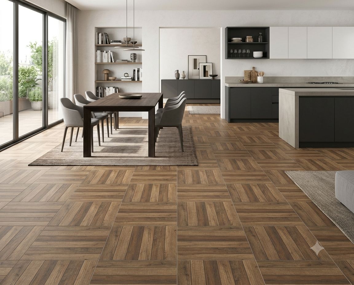 $8.990 M2 CERAMICA EUCALIPTO  51X51 CMS  CAJA 2,08 M2