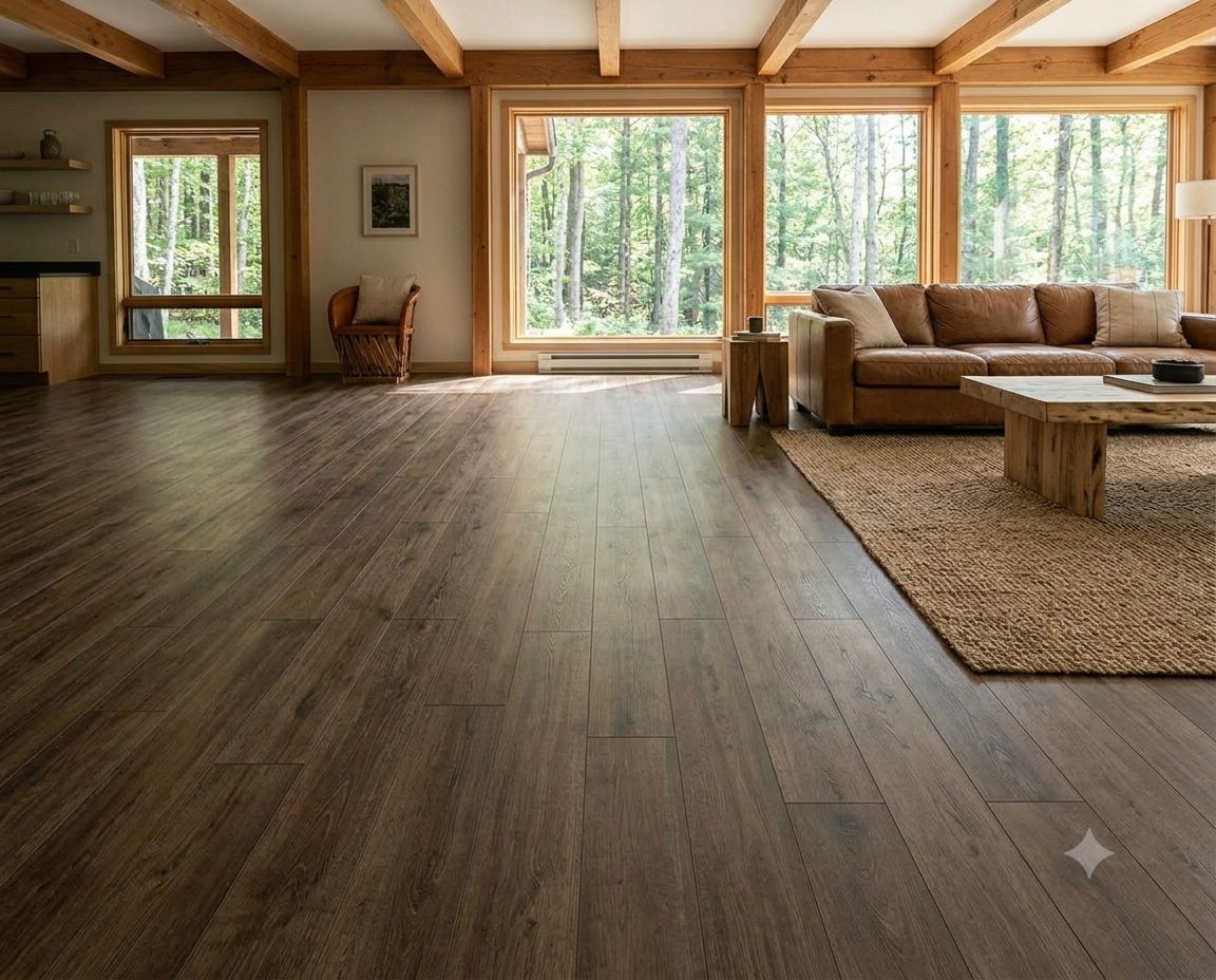 $ 10.990 M2 GRES CERAMICO  FOREST AMBER 15,4X60 CMS    CAJA 1,56 M2