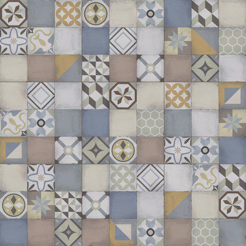 $8.990 M2 CERAMICA MOSAICO VECCHIO 46X46 CMS CAJA 2.58 M2
