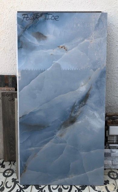 $16.990 M2 PORCELANATO PULIDO POLAR ICE 60X120 CMS  CAJA 1,44 M2
