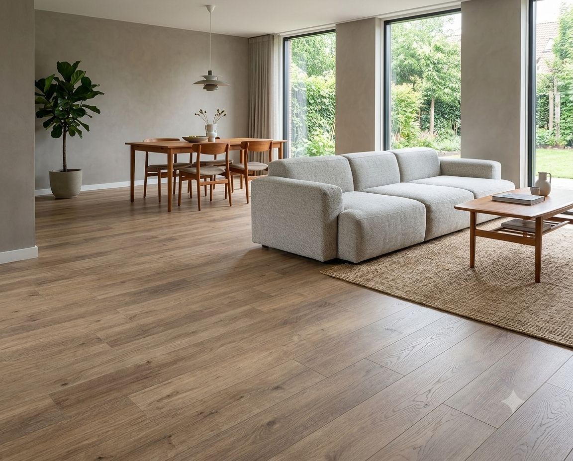 $13.990 M2 SPC  OAK NATURE  5.5 MM  19 CM X  1.22 MT CAJA 2,24 M2