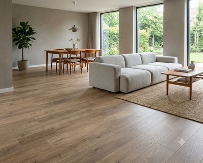 $13.990 M2 SPC  OAK NATURE  5.5 MM  19 CM X  1.22 MT CAJA 2,24 M2