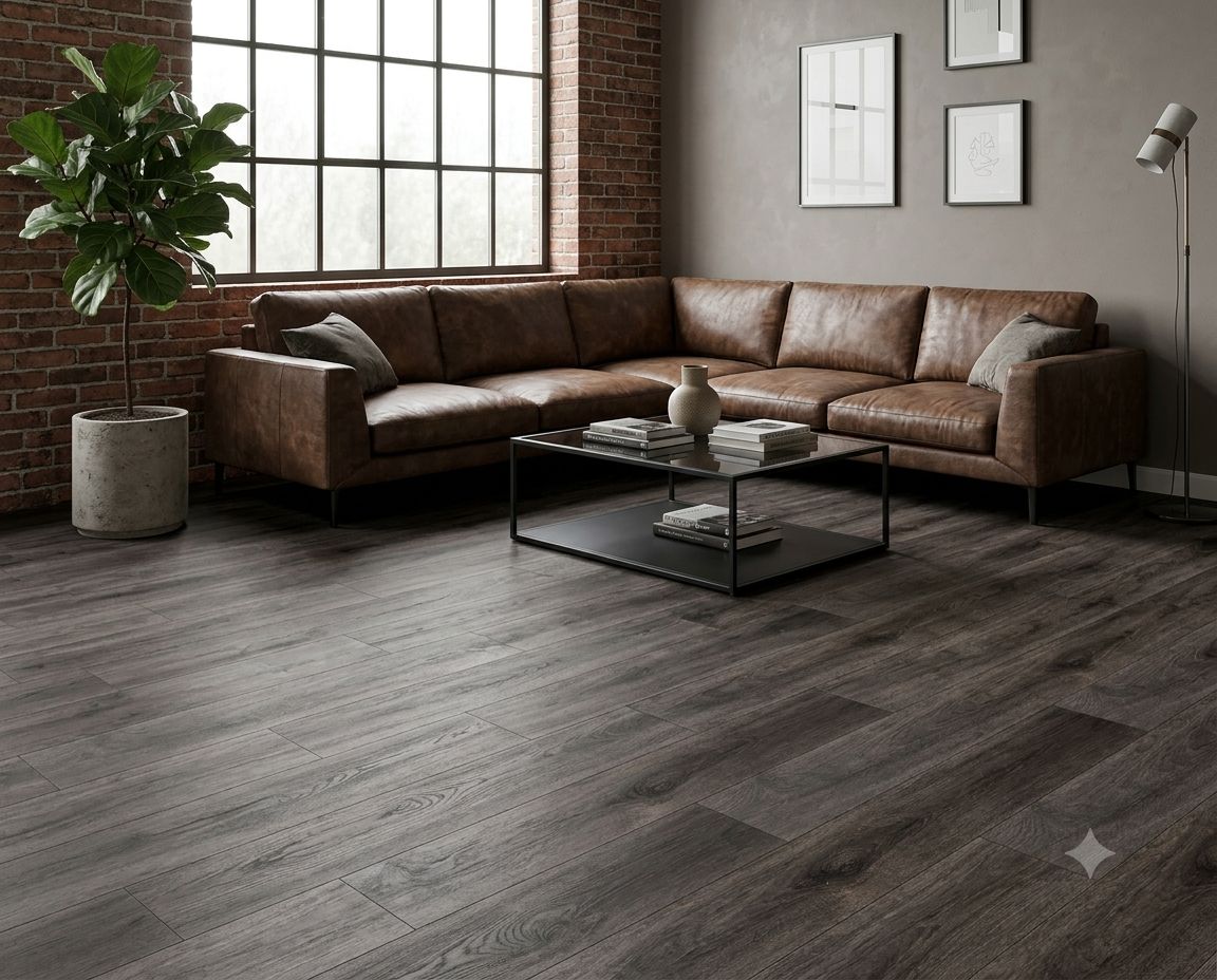$13.990 M2 SPC  OAK OTOÑO 5.5 MM  19 CM X  1.22 MT CAJA 2,24 M2