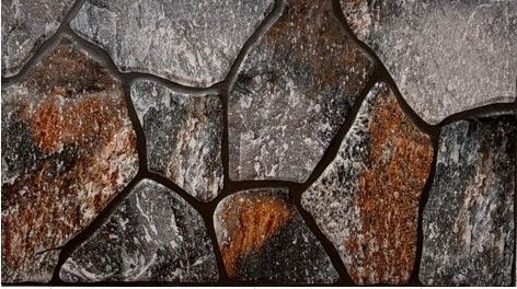 $12.990 M2 FACHALETA PORCELANATO PIEDRA OXIDO 30X60 CMS  CAJA 1.44 M2