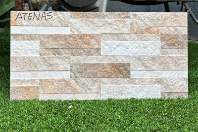 $12.990 M2 FACHALETA PORCELANATO ATENAS  30X60 CMS  CAJA 1.44 M2