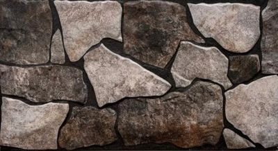 $12.990 M2 FACHALETA PORCELANATO PIEDRA NEGRO 30X60 CMS CAJA 1.44 M2