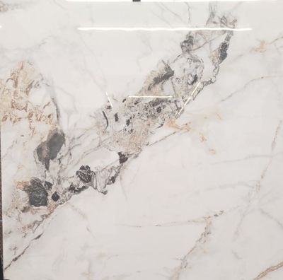$14.990 M2  PORCELANATO PULIDO NEW CALACATA GOLD 60X60 CMS  CAJA 1,44 M2