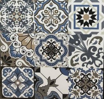 $ 16.990  M2 PORCELANATO AZULEJO VINTAGE  60X60 CMS                                        CAJA 1,44 M2